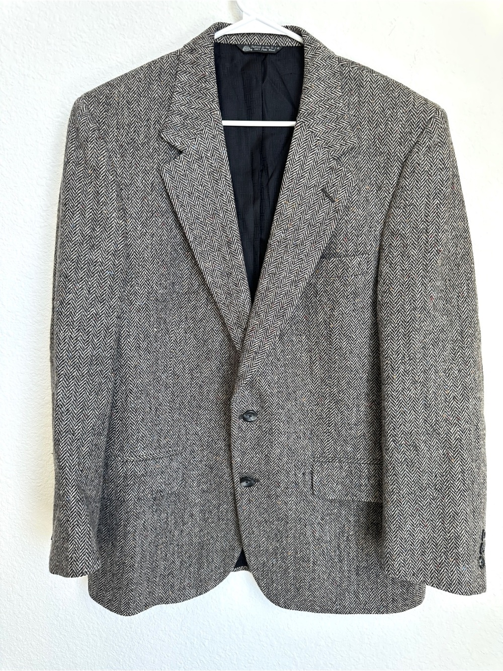 Christian Dior Monsieur Vintage Tweed Wool Blazer 42R Classic Jacket